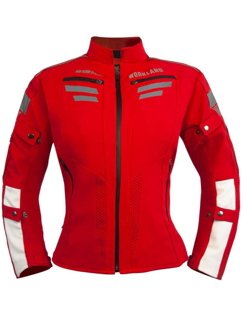 Chamarra impermeable para motorsport Workland para mujer