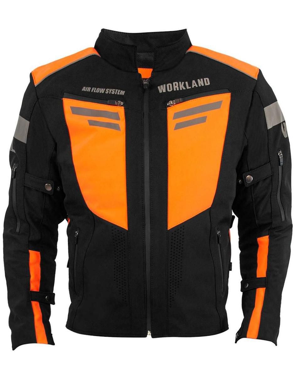 Chamarra impermeable para motorsport Workland para hombre