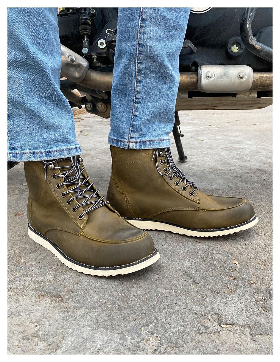 Bota motorsport Heritage Biker para hombre 7