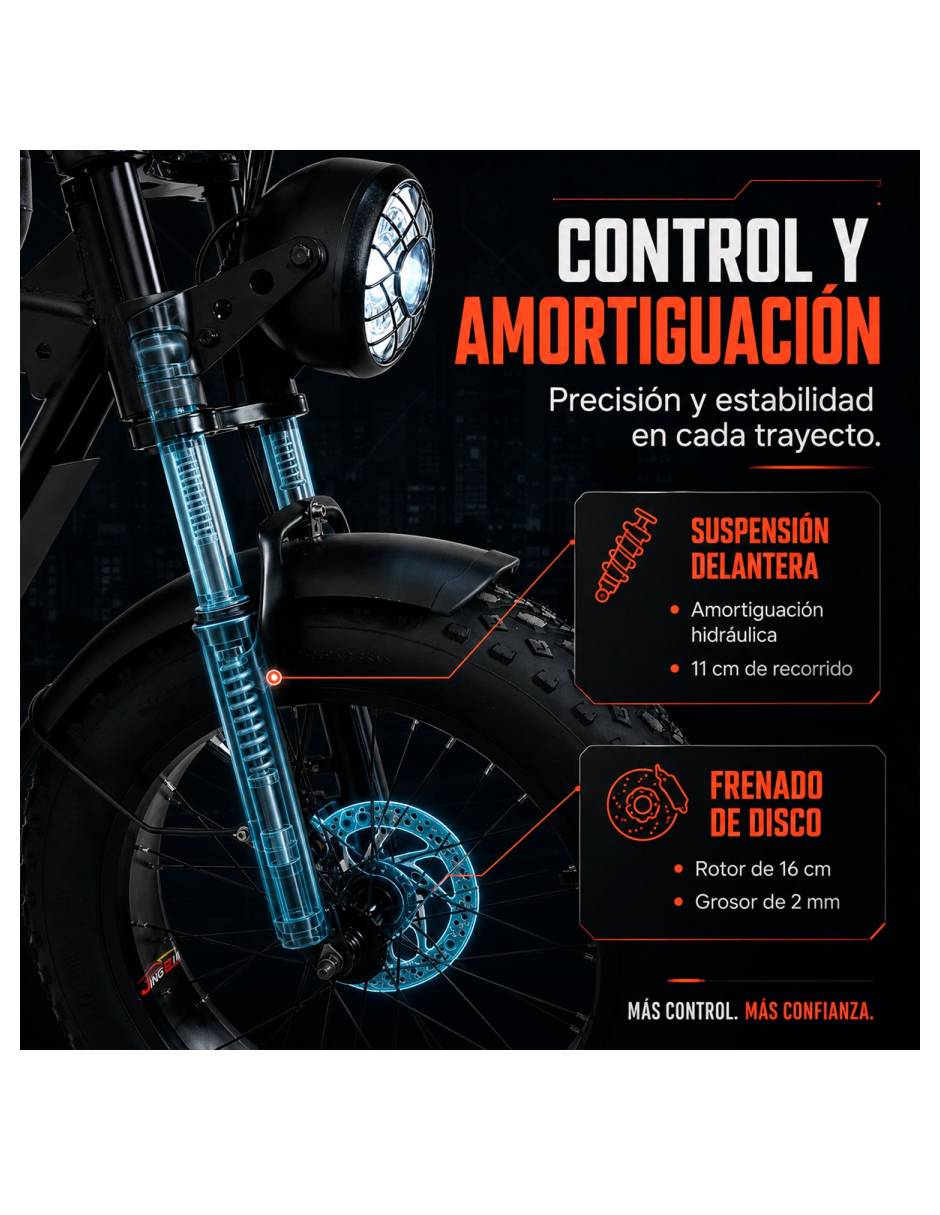 Bicicleta eléctrica rodada 20 unisex 9