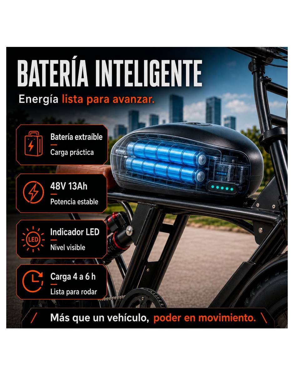 Bicicleta eléctrica rodada 20 unisex 10