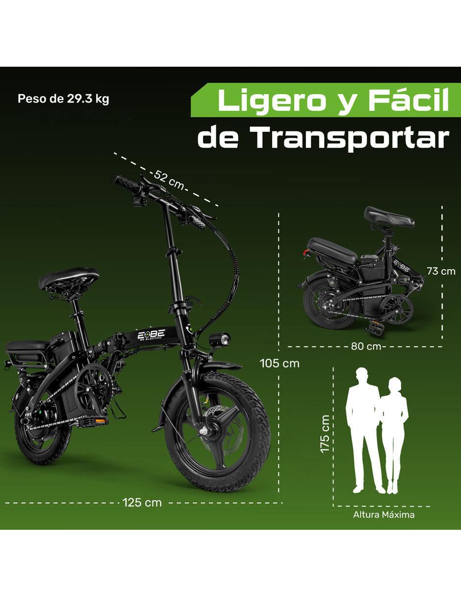 Bicicleta eléctrica Be 2024 urbana Rodada 14 11