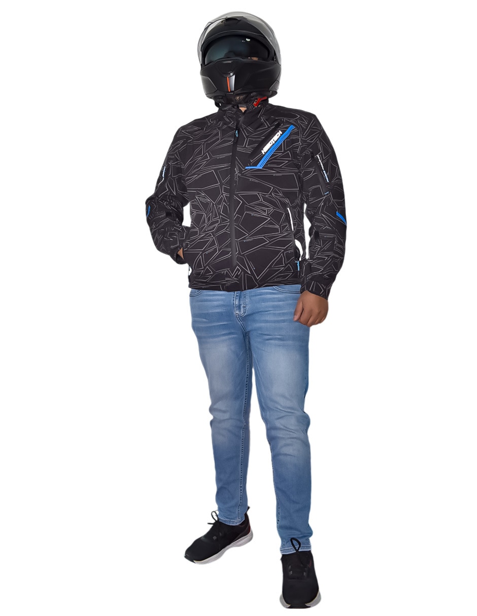 Chamarra impermeable para motorsport Outerwear para hombre 7