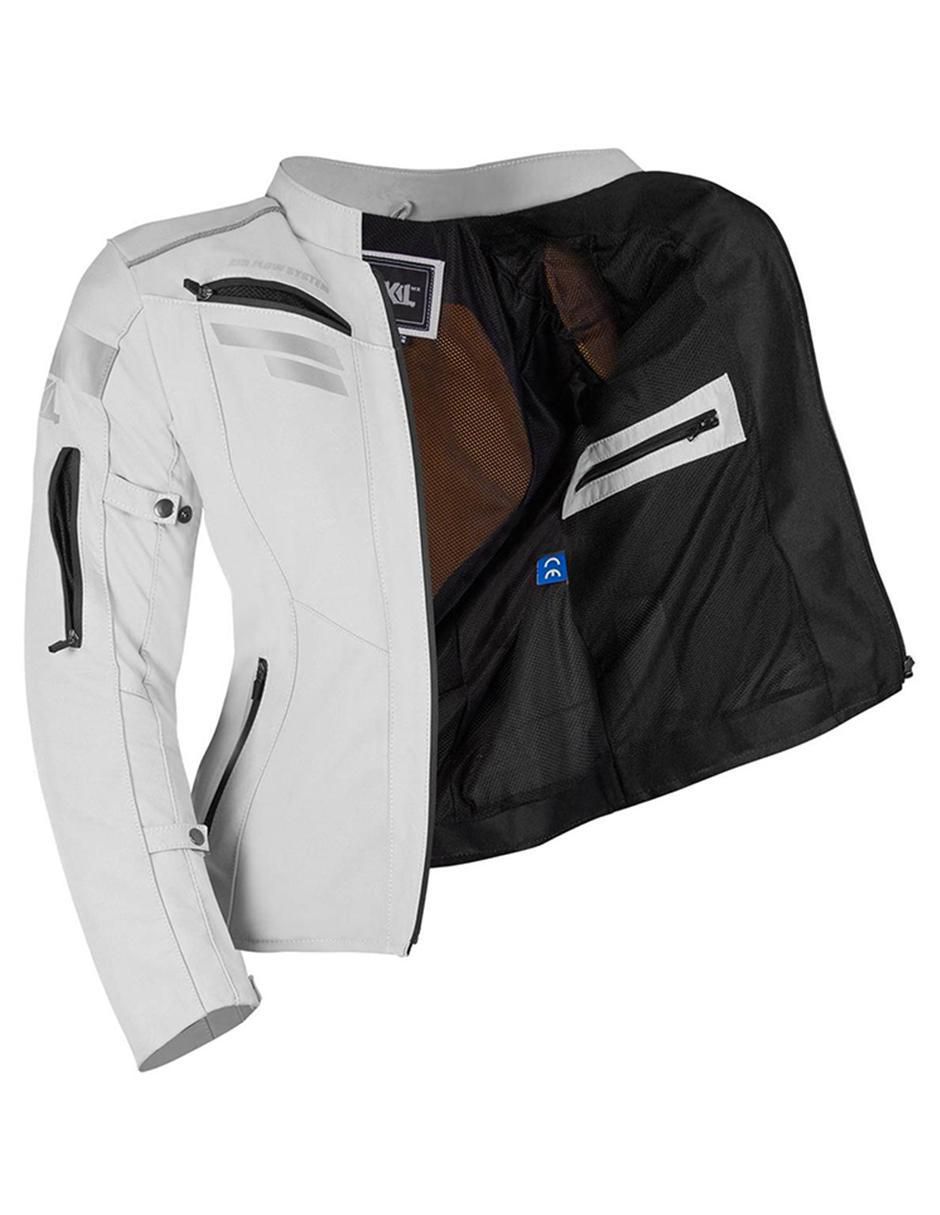 Chamarra impermeable para motorsport Outerwear para mujer 8