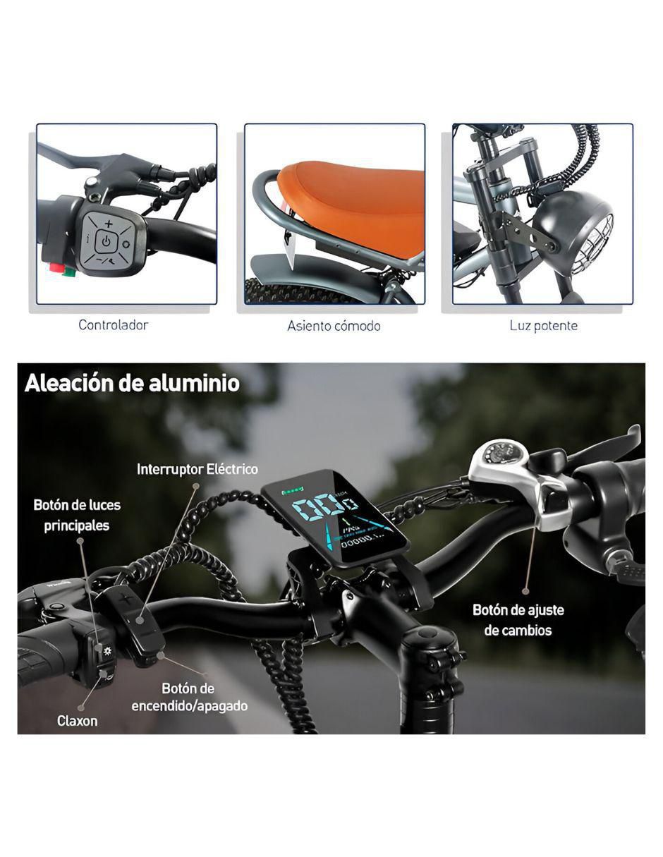 Bicicleta eléctrica 2024 urbana Rodada 20 4