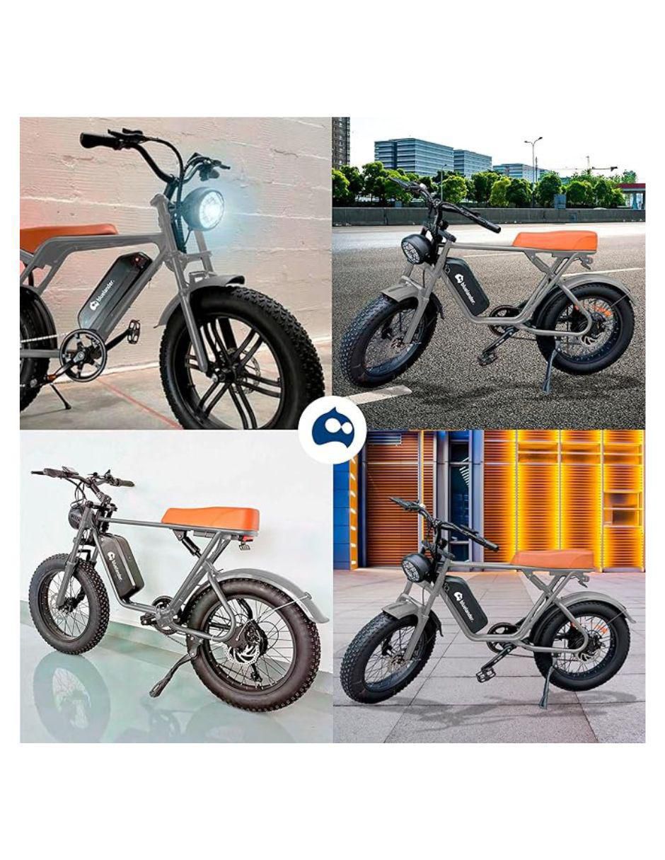 Bicicleta eléctrica 2024 urbana Rodada 20 6