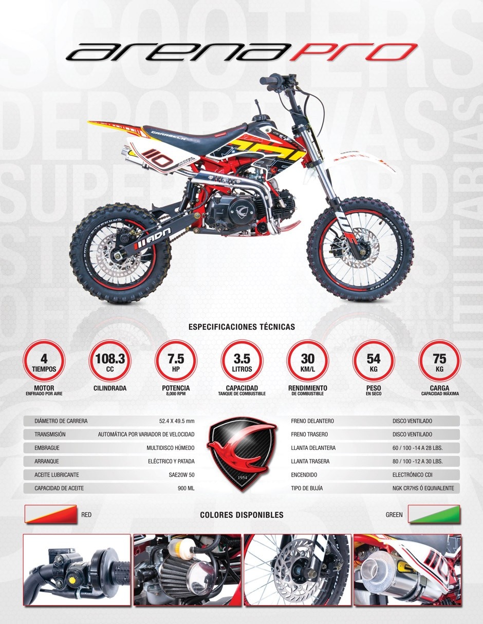 Motocross arena 110cc 2026 7