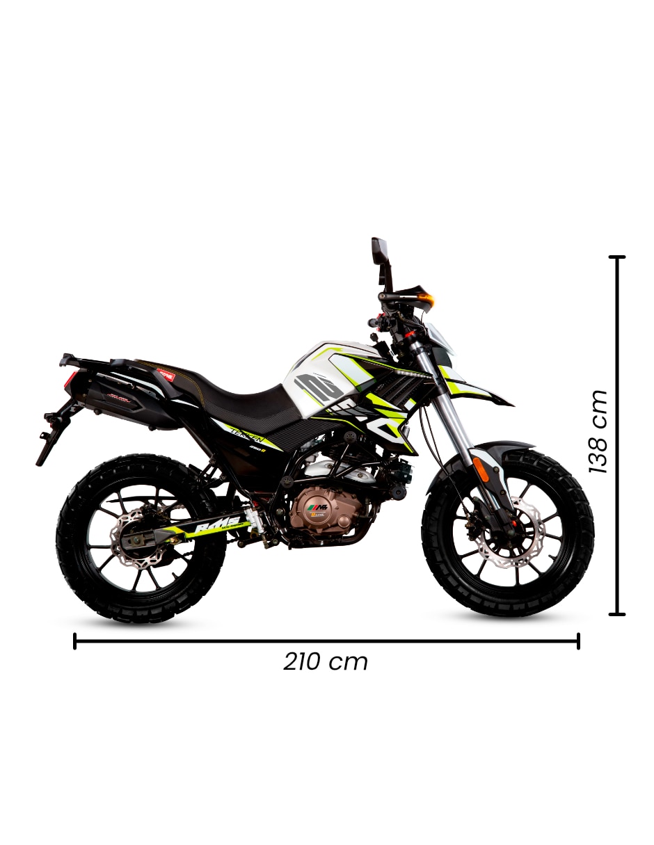 Motocicleta doble propósito Tekken 250 R line 2026 6