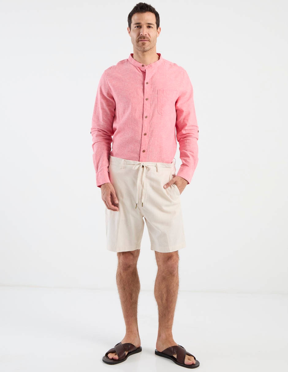 Bermuda de algodón para hombre 7