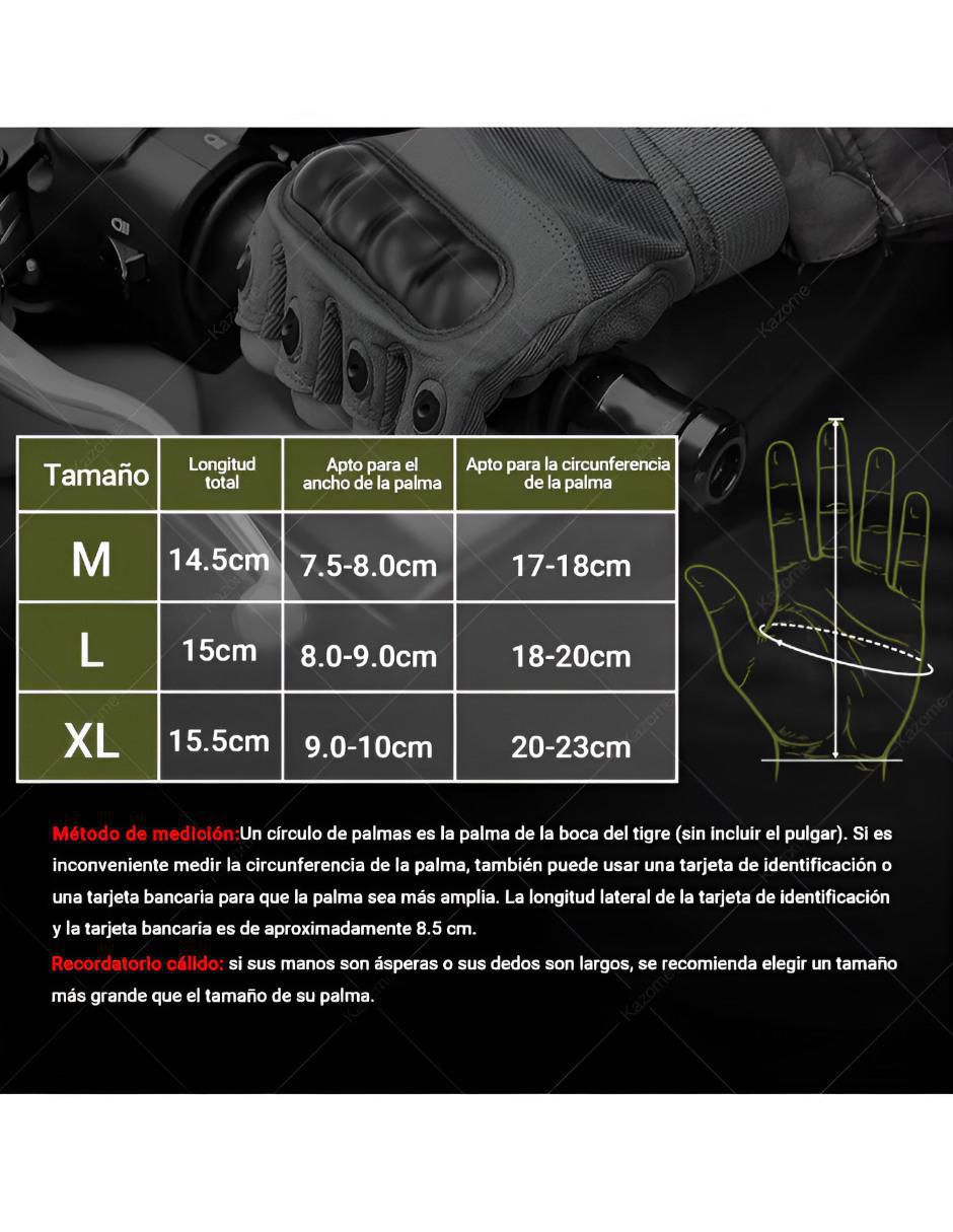 Guantes para motorsport
