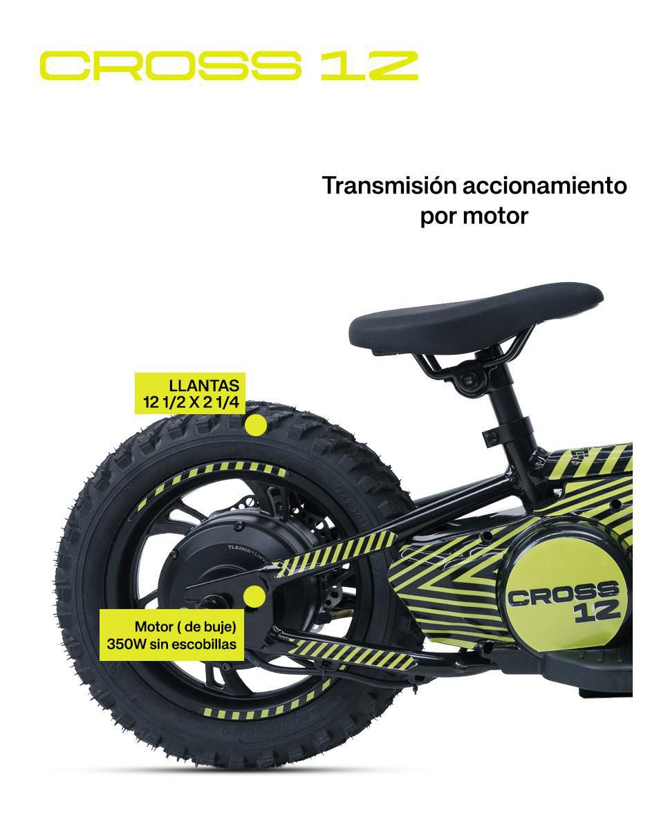 Bicicleta eléctrica 2025 montañismo Rodada 12 4