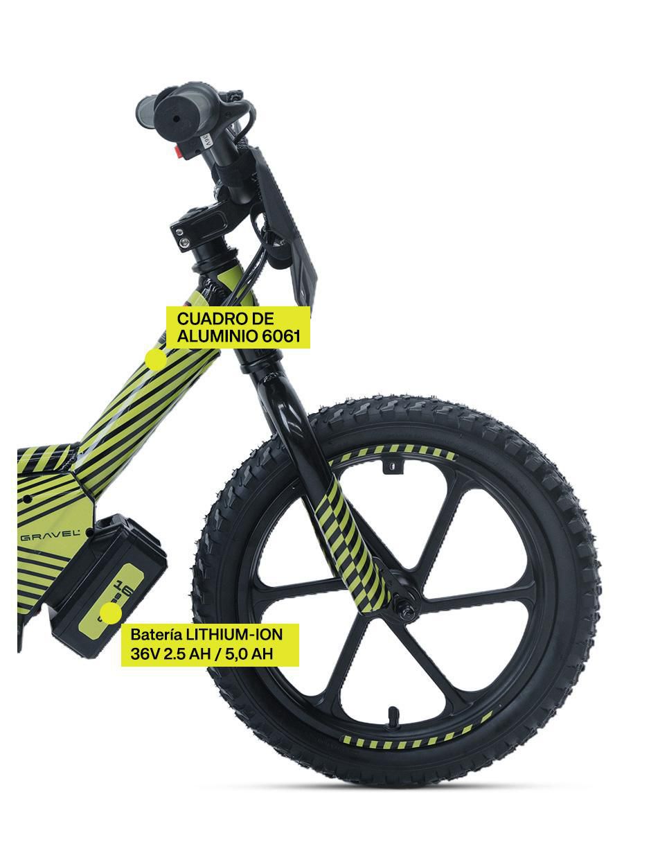 Bicicleta eléctrica 2025 montañismo Rodada 16 3