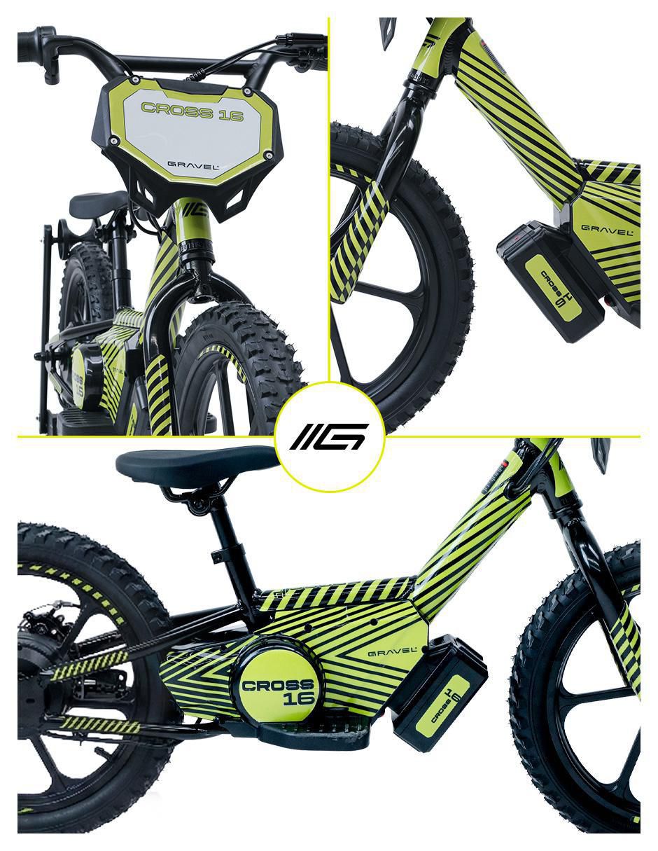 Bicicleta eléctrica 2025 montañismo Rodada 16 8