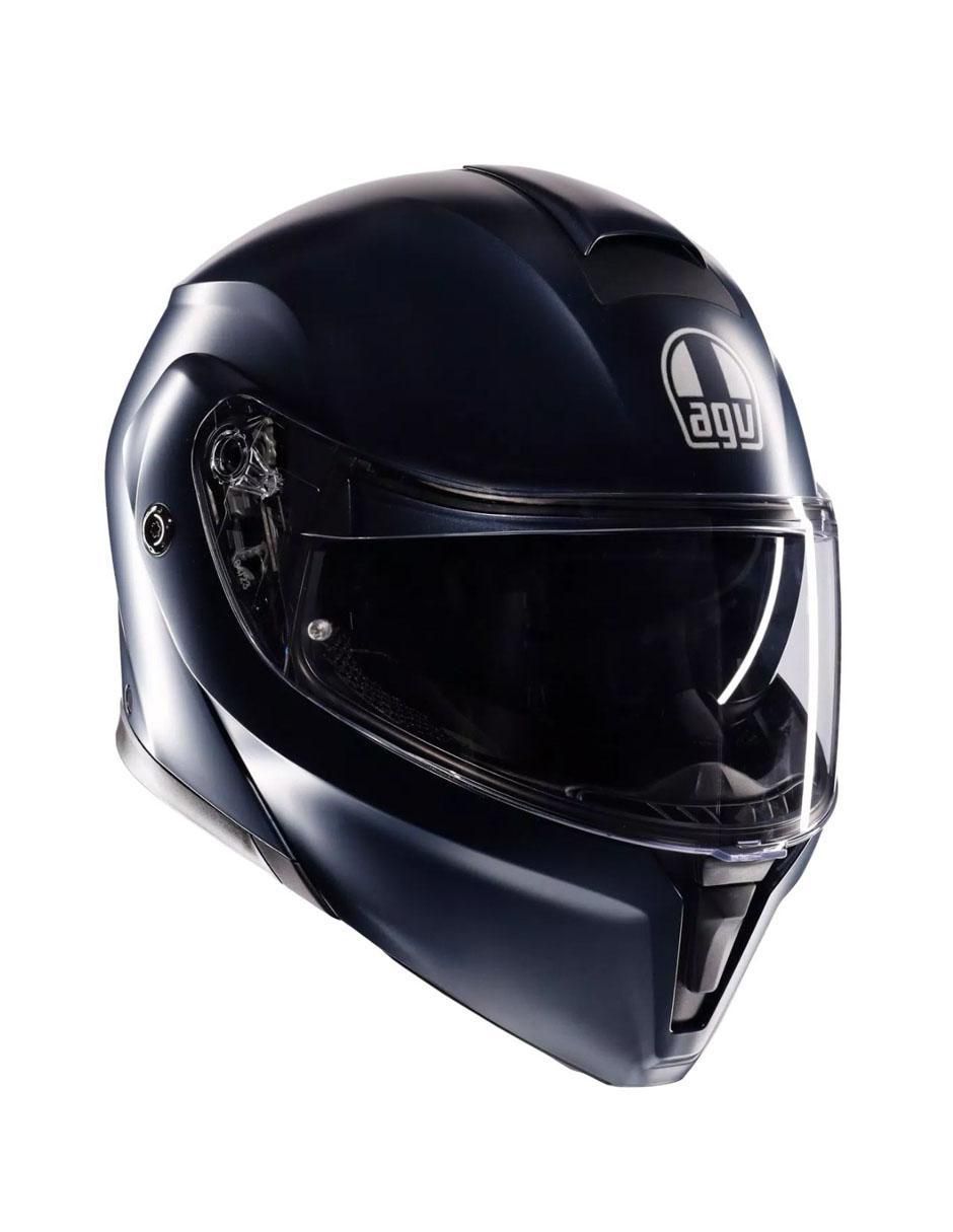 Casco cerrado para motocicleta deportiva para hombre
