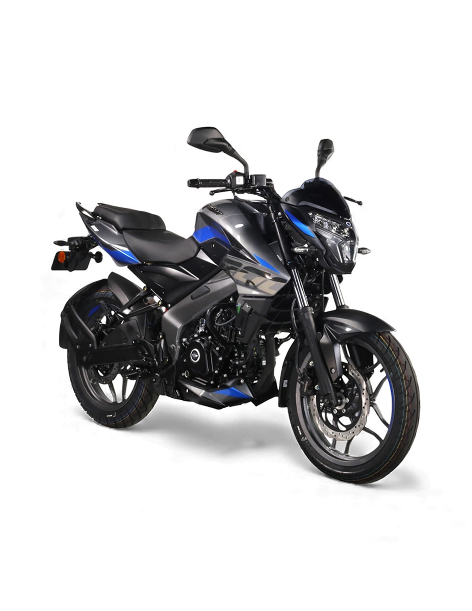 Motocicleta deportiva Bajaj Pulsar NS200 gris 26 2026