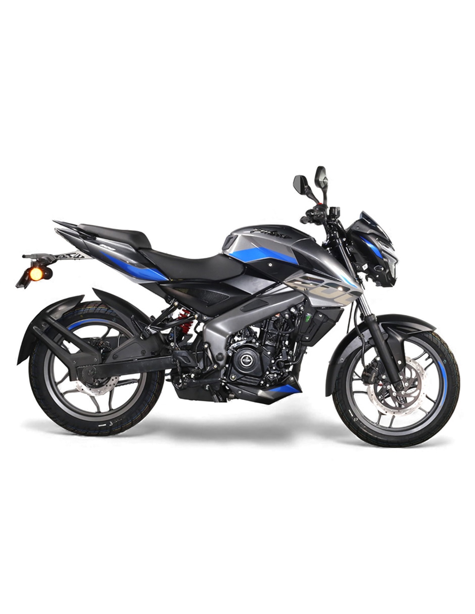 Motocicleta deportiva Bajaj Pulsar NS200 gris 26 2026