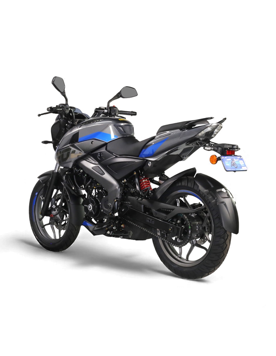 Motocicleta deportiva Bajaj Pulsar NS200 gris 26 2026
