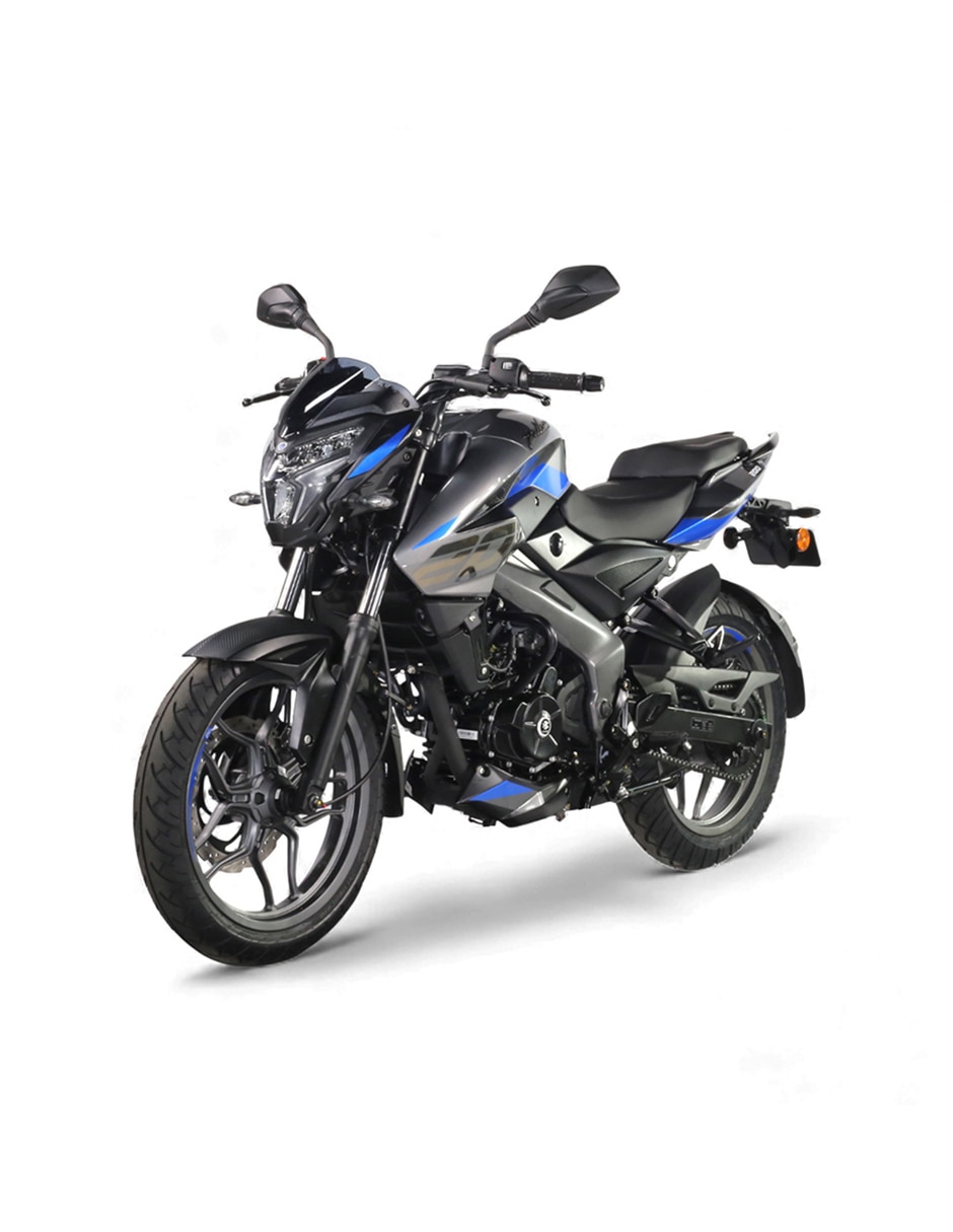 Motocicleta deportiva Bajaj Pulsar NS200 gris 26 2026