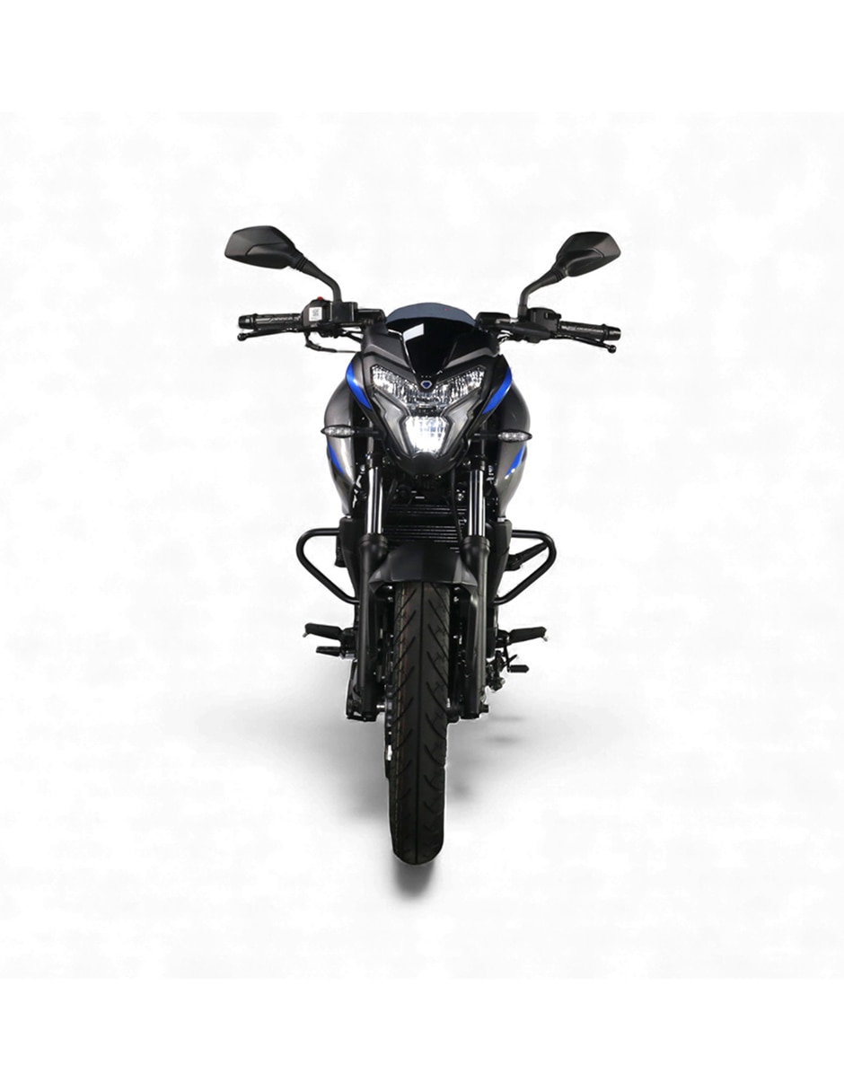 Motocicleta deportiva Bajaj Pulsar NS200 gris 26 2026