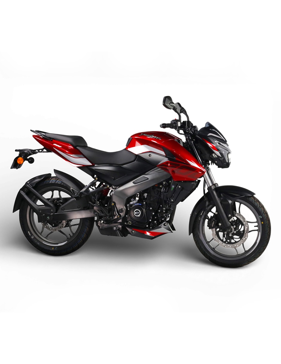 Motocicleta deportiva pulsar ns200 rojo 26 2026