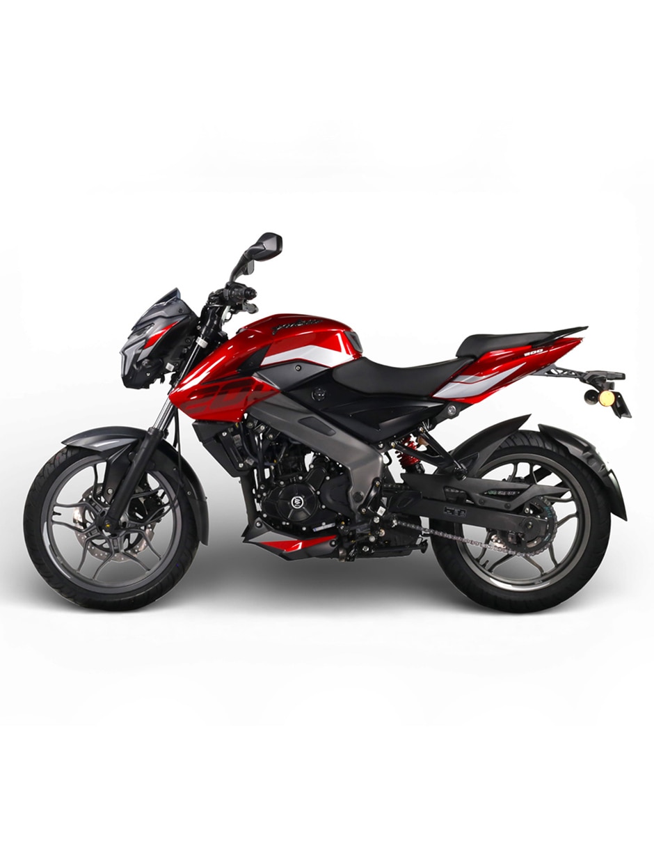 Motocicleta deportiva pulsar ns200 rojo 26 2026