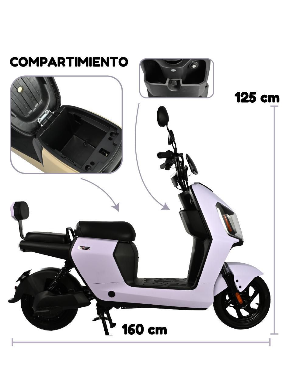 Bicicleta eléctrica Latte urbana rodada 10 8