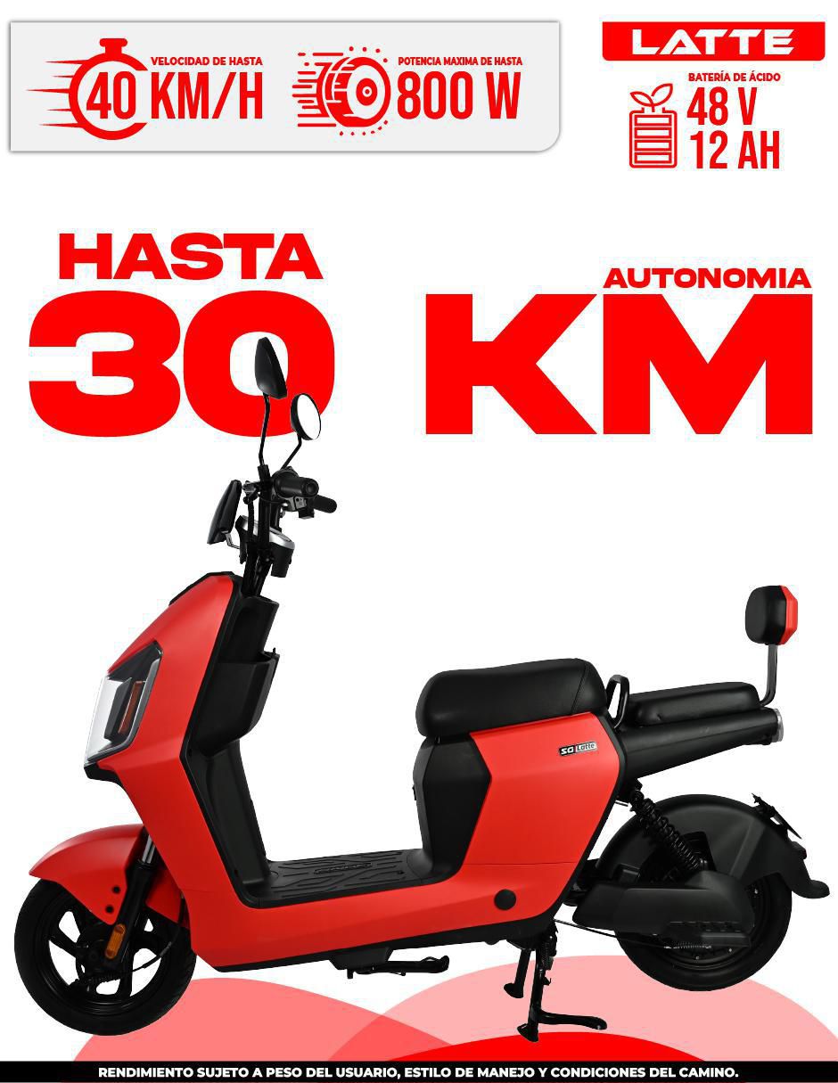 Bicicleta eléctrica Bikeon Latte urbana rodada 10