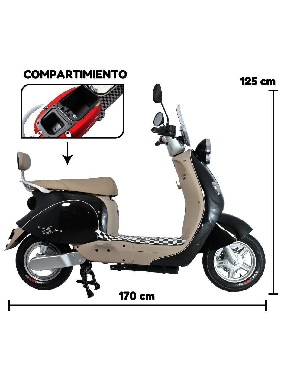 Bicicleta eléctrica Capuccino Urbana rodada 10 7