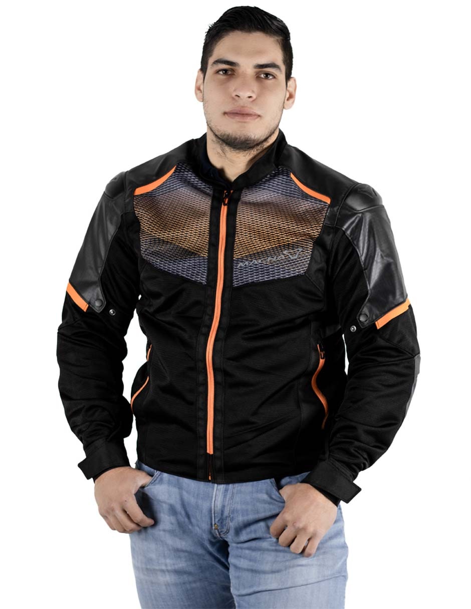 Chamarra impermeable para motorsport Macna para hombre