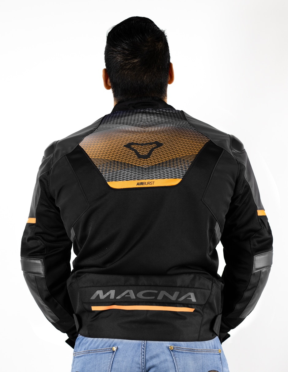 Chamarra impermeable para motorsport Macna para hombre