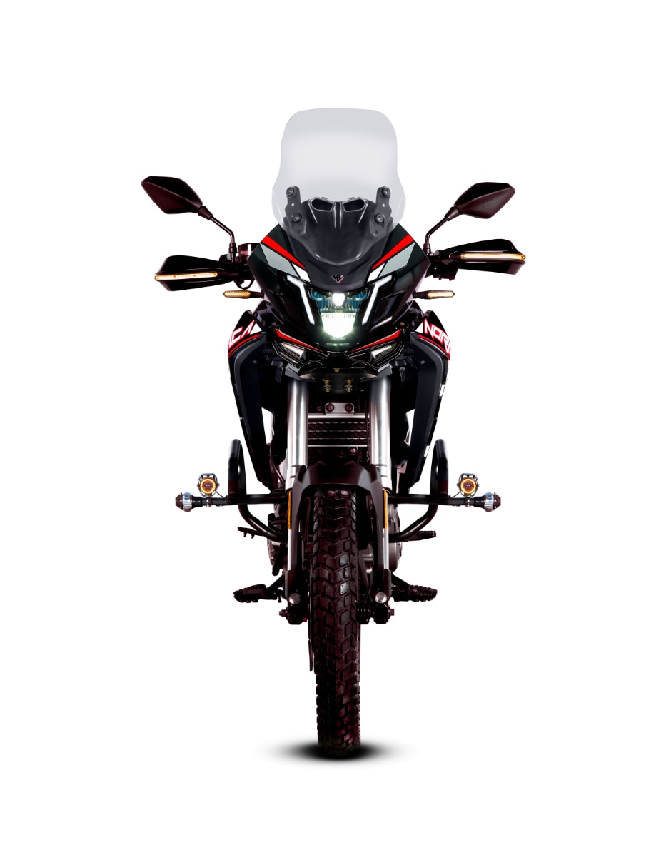Motocicleta doble propósito mb nordica 300 r 2026
