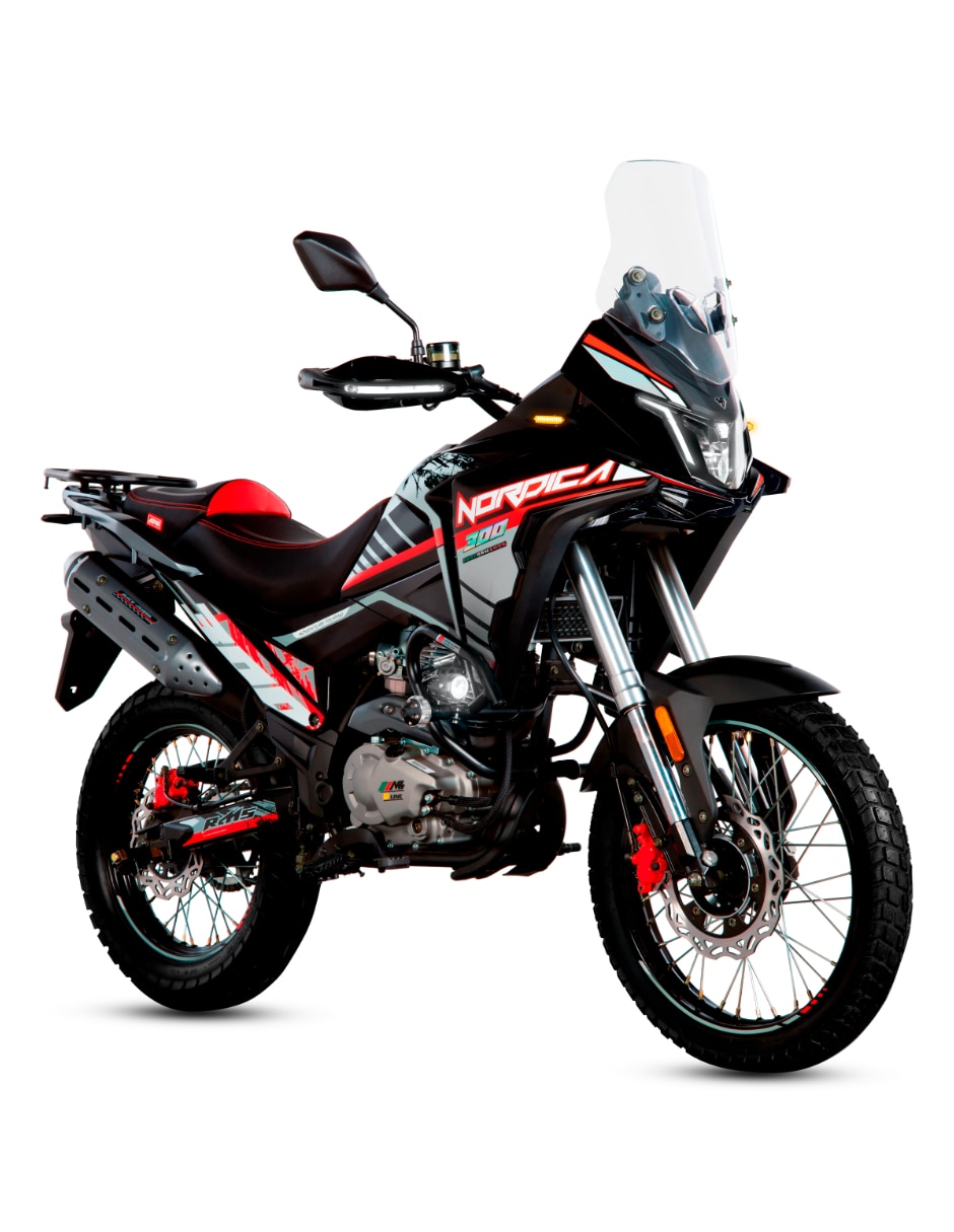 Motocicleta doble propósito mb nordica 300 r 2026
