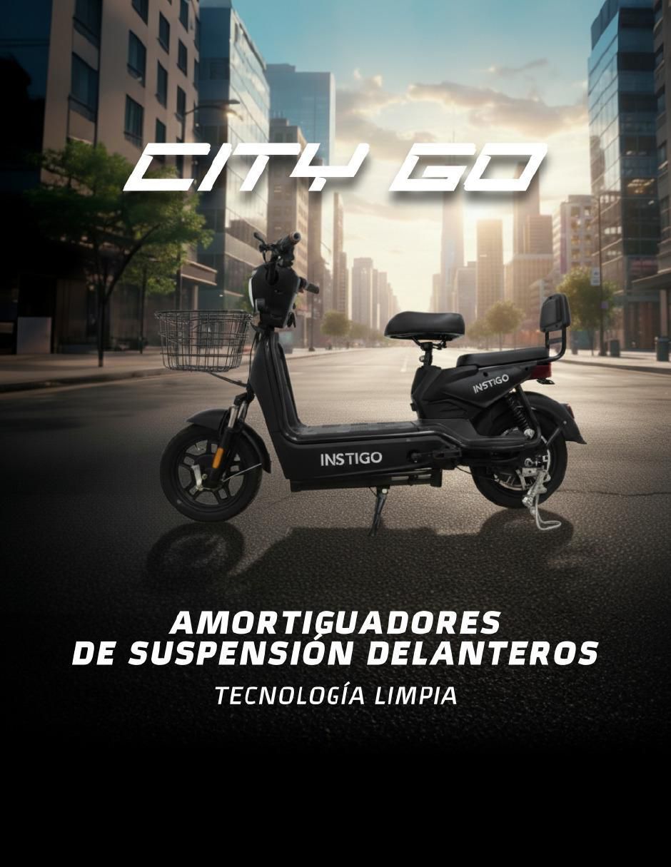 Bicicleta eléctrica City Go Urbana rodada 14 6