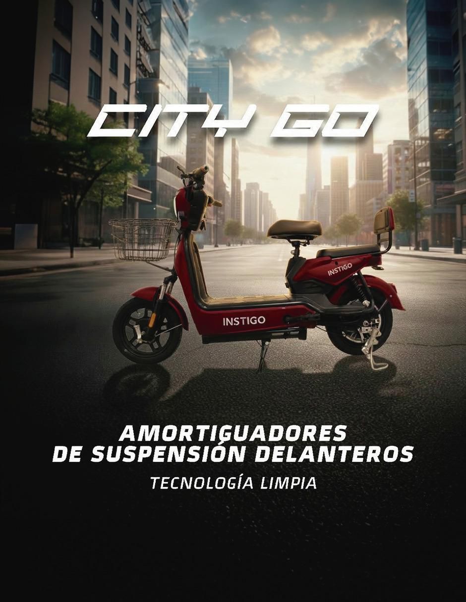 Bicicleta eléctrica City Go Urbana rodada 14 8