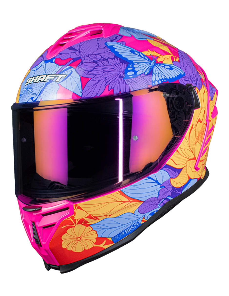 Casco cerrado para motorsport shaft para mujer