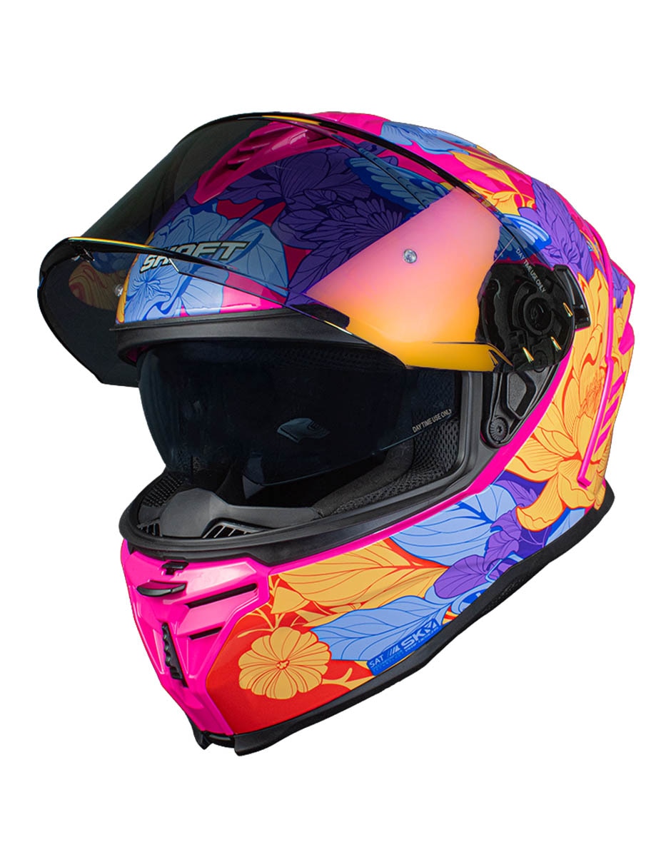 Casco cerrado para motorsport shaft para mujer