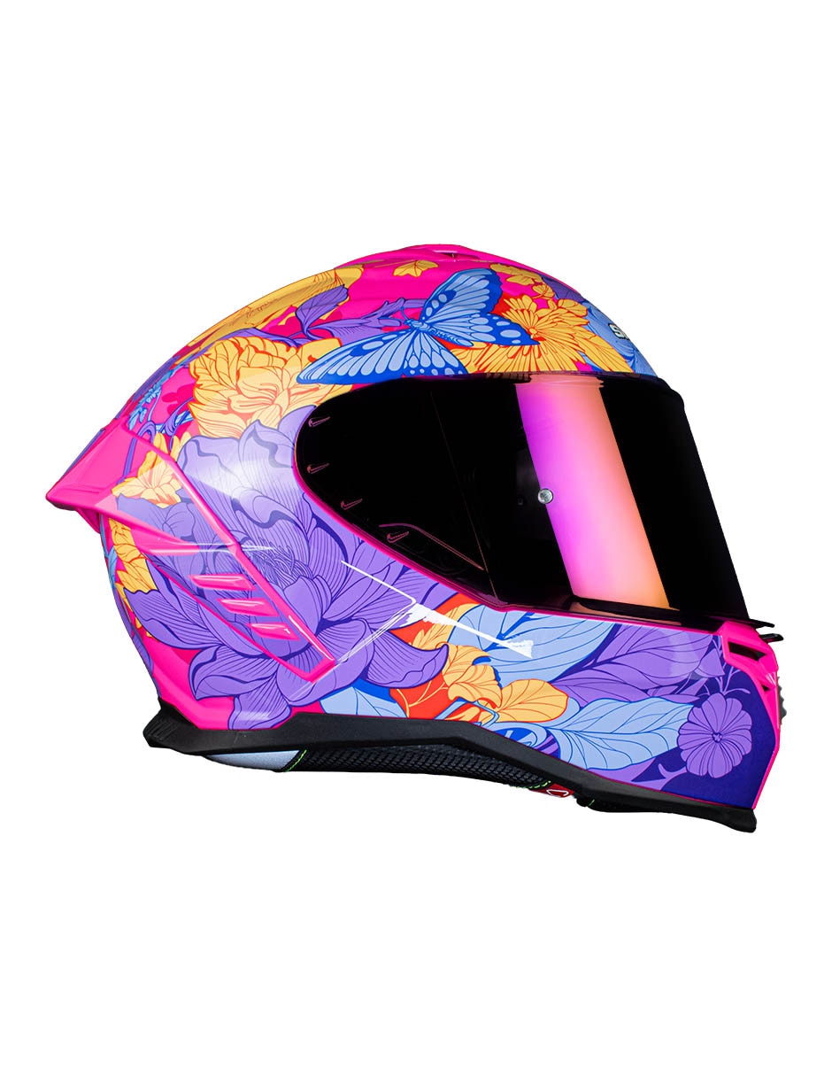 Casco cerrado para motorsport shaft para mujer