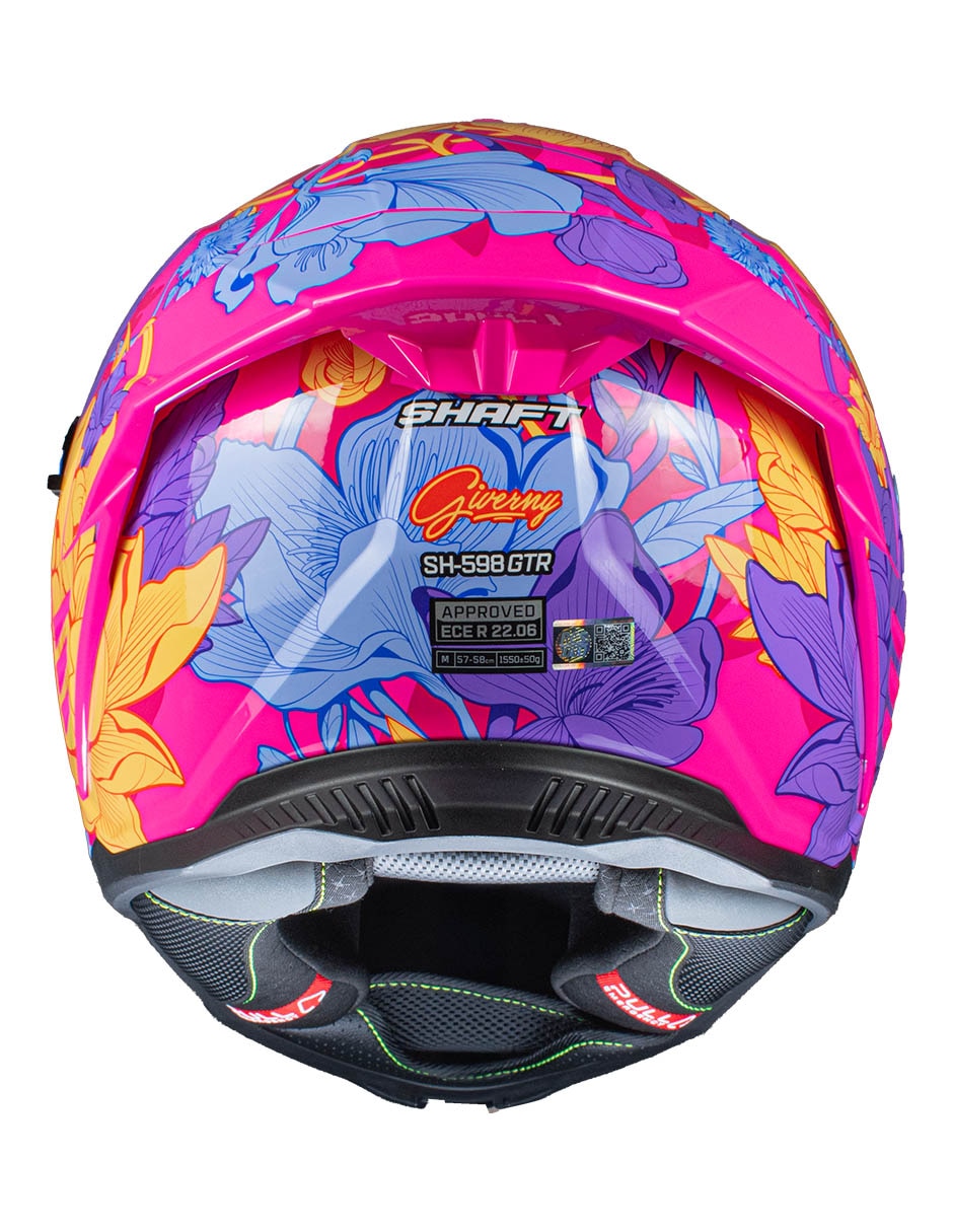Casco cerrado para motorsport shaft para mujer