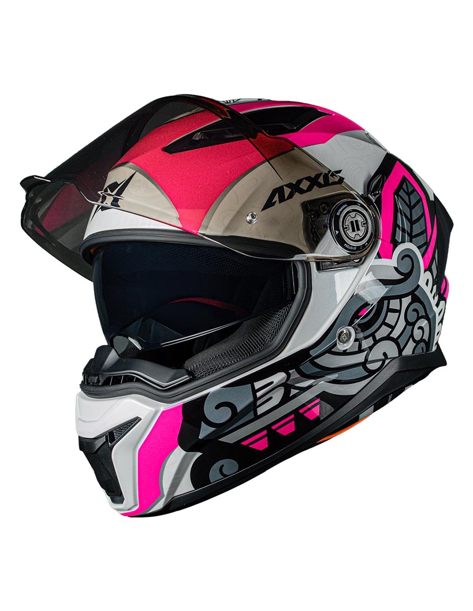 Casco cerrado para motorsport Axxis para mujer