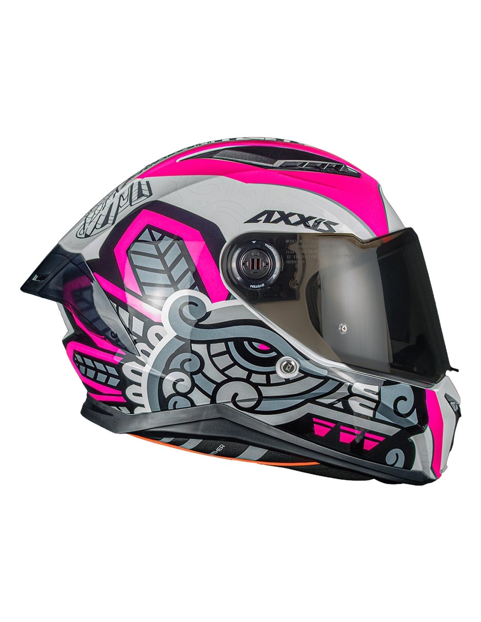 Casco cerrado para motorsport Axxis para mujer