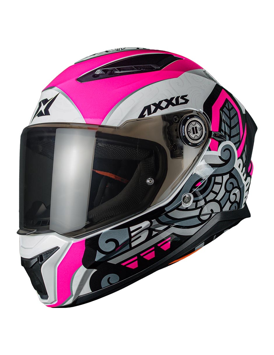 Casco cerrado para motorsport Axxis para mujer