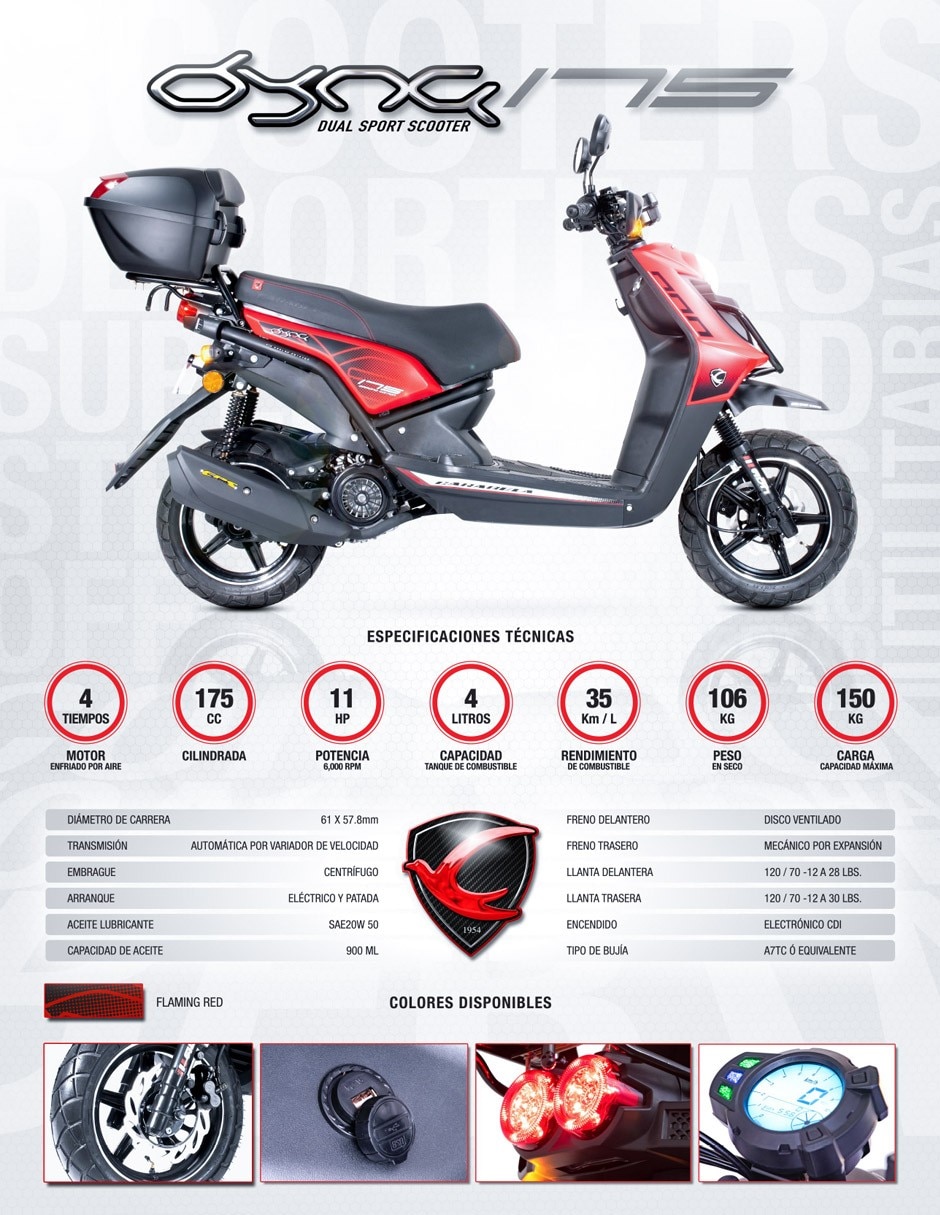 Motoneta Dyna 175 2027