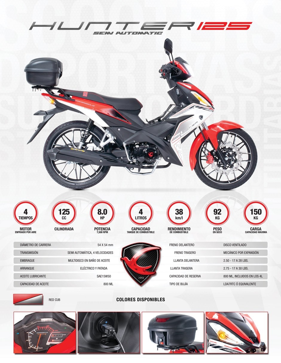 Motocicleta de trabajo 2027