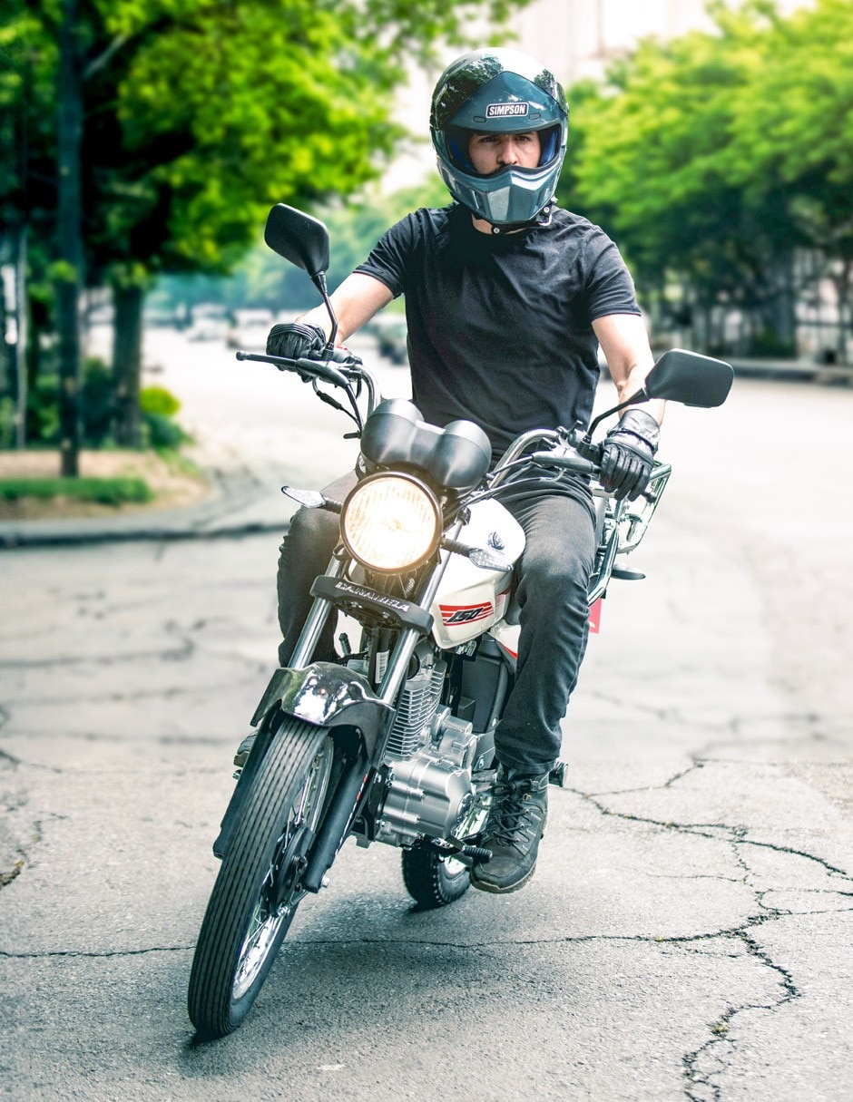 Motocicleta de trabajo BAT 2027 5