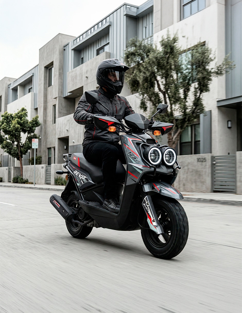 Motoneta MB revo 175 gt line rojo 8