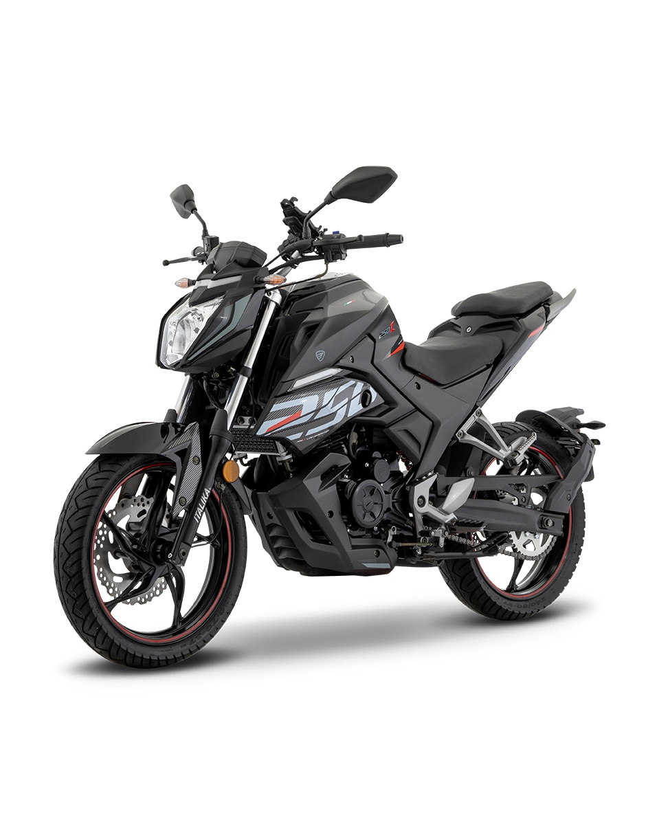 Motocicleta urbana Italika 250Z Carbono GPS 2026