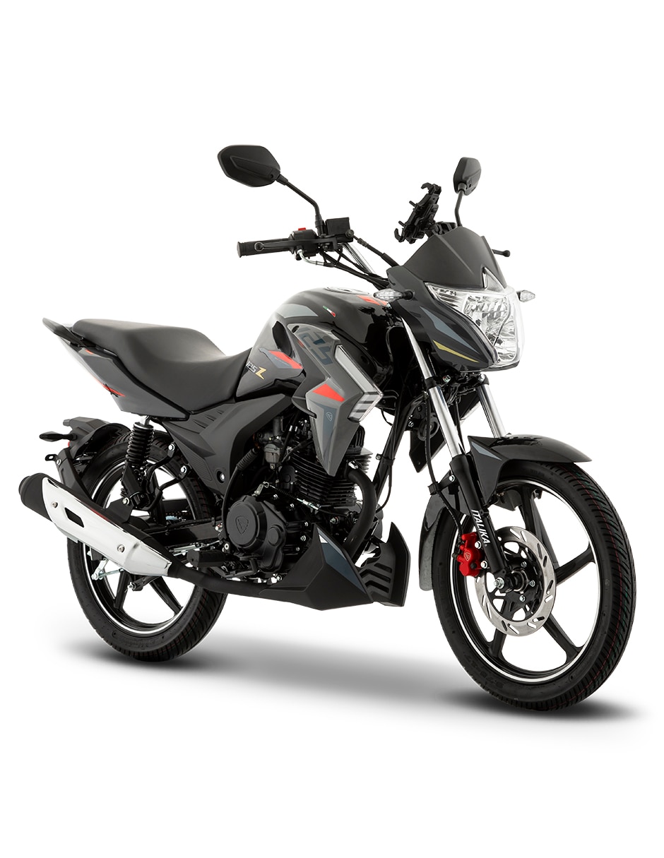 Motocicleta urbana Italika 125Z Gris con GPS 2026
