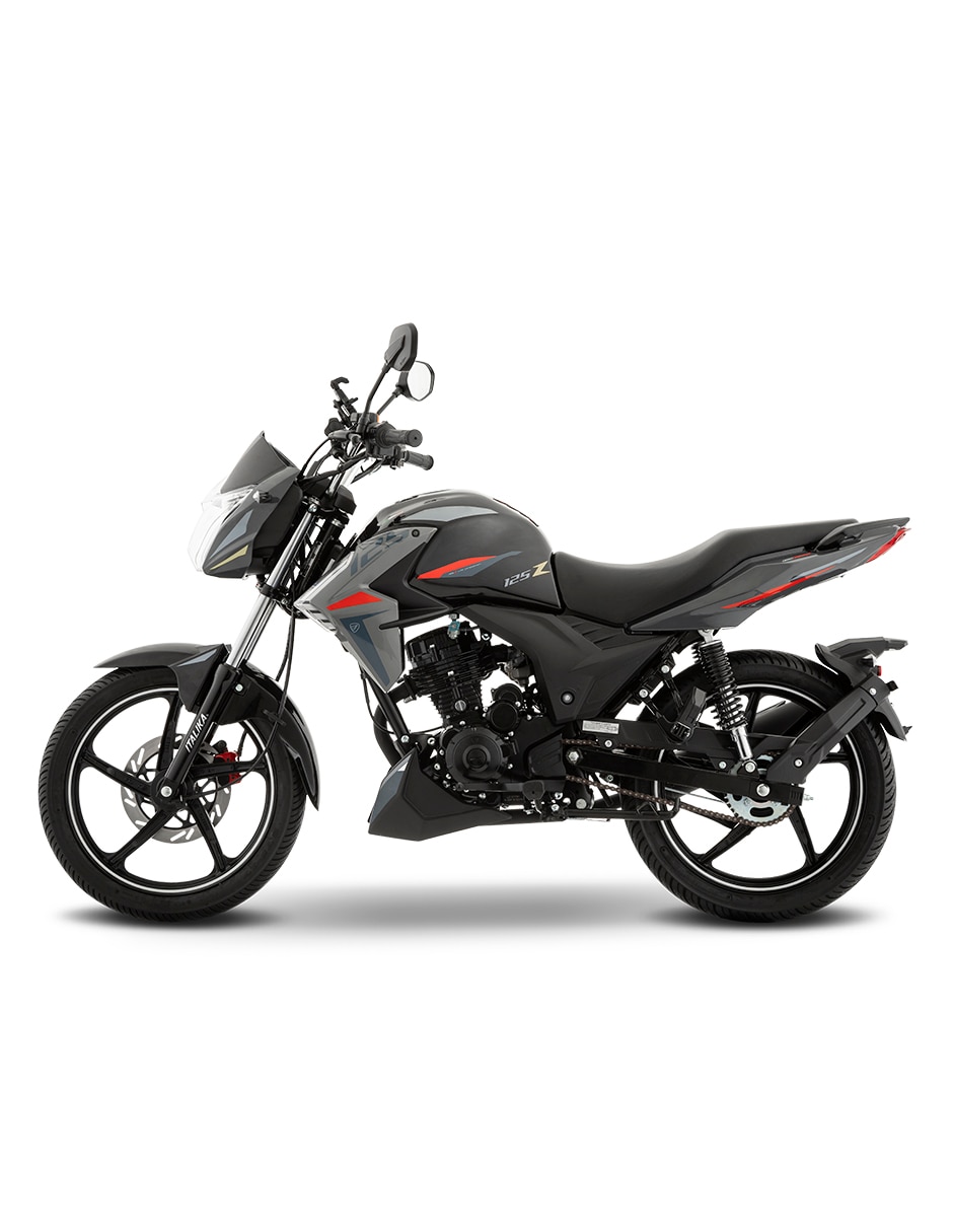 Motocicleta urbana Italika 125Z Gris con GPS 2026