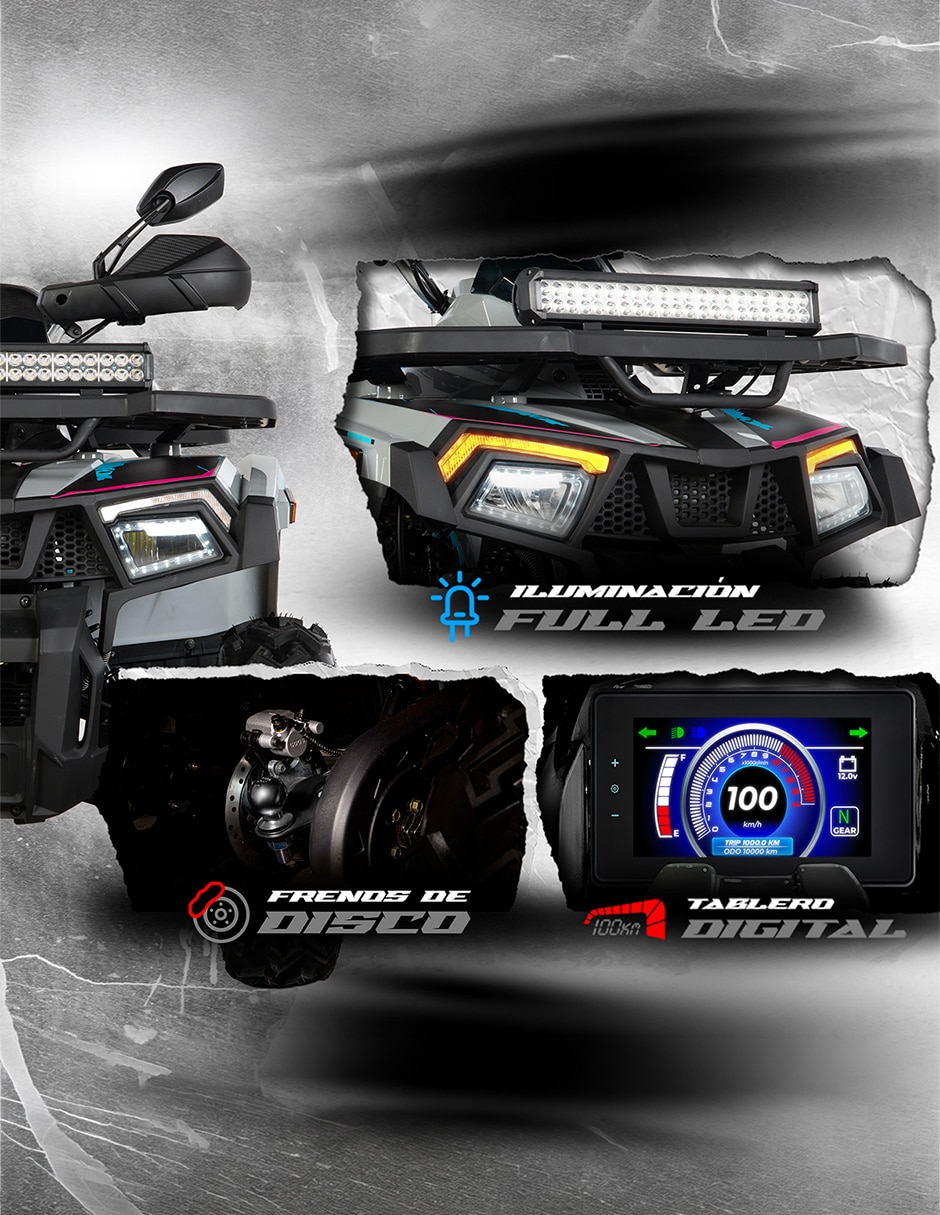 Cuatrimoto MB Motos Glock 200cc 2027