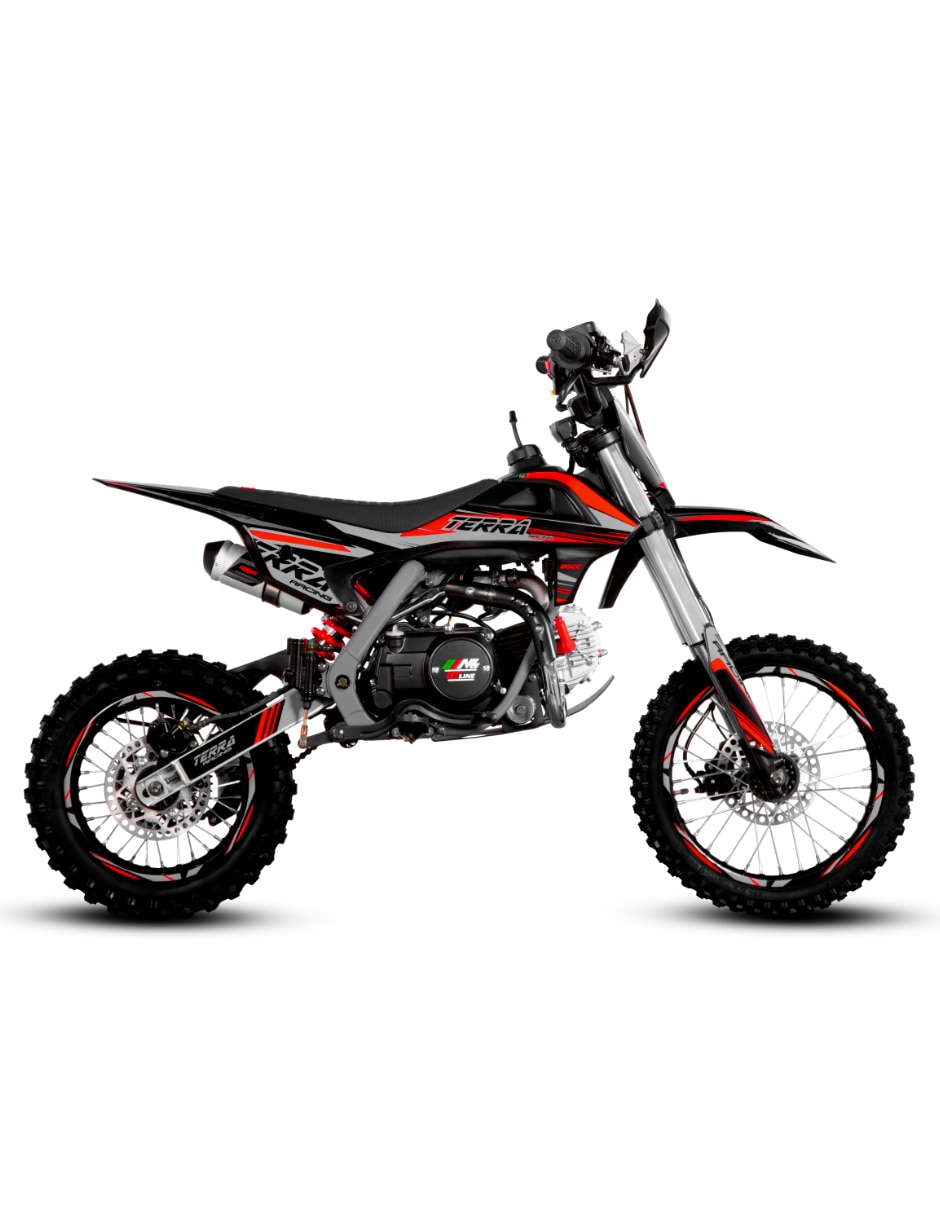 Mini moto terra 110 cc rojo 2027 2027 Mini moto terra 110 cc rojo 2027 2027
